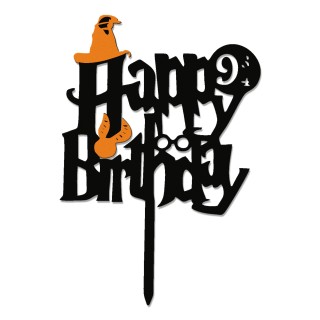 Topper na tort - urodziny Harry Potter