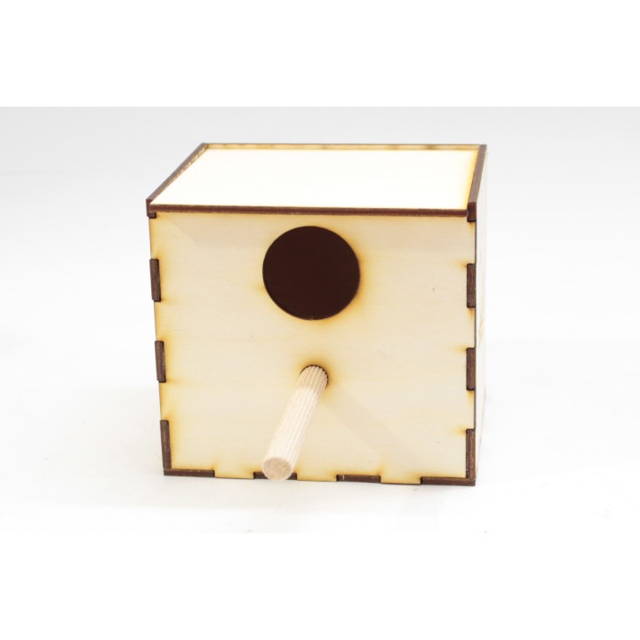 Budka Lęgowa dla amadyn wieszana z tyłu