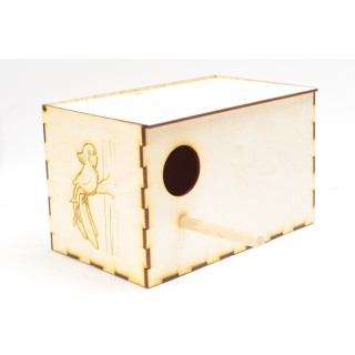 Budka Lęgowa dla falistych