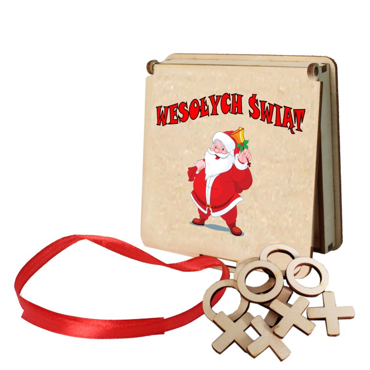 Świąteczna gra „Kółko i Krzyżyk”