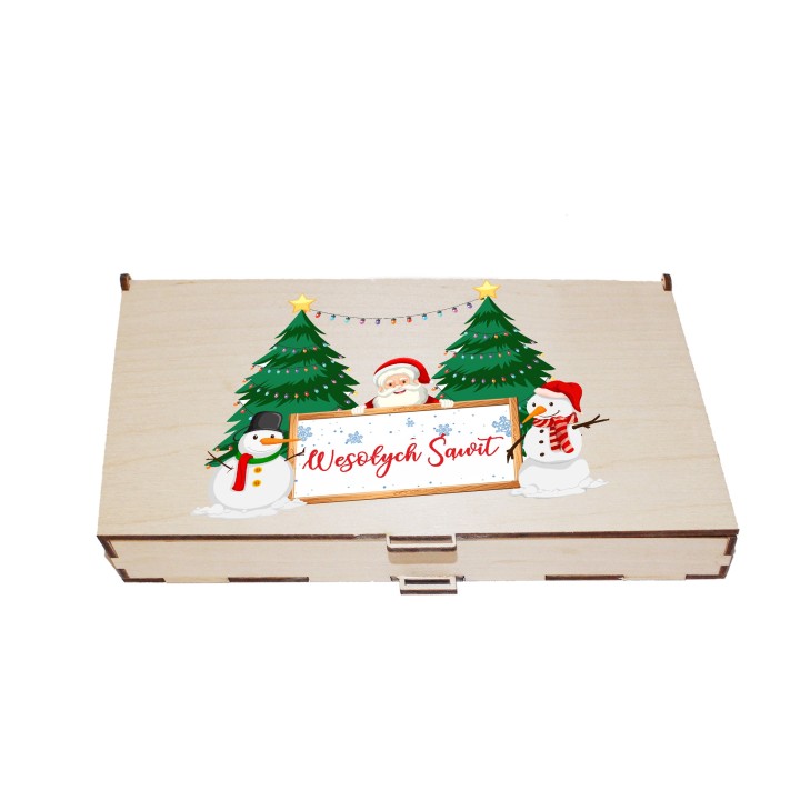 Świąteczne pudełko na słodycze – elegancki prezent z klimatem!