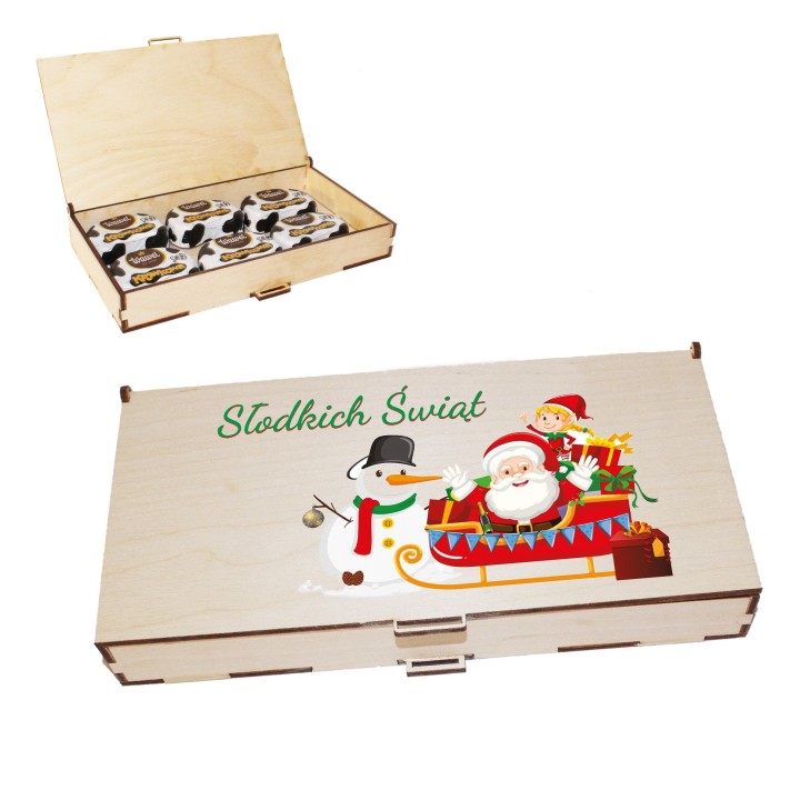Świąteczne pudełko na słodycze – elegancki prezent z klimatem!
