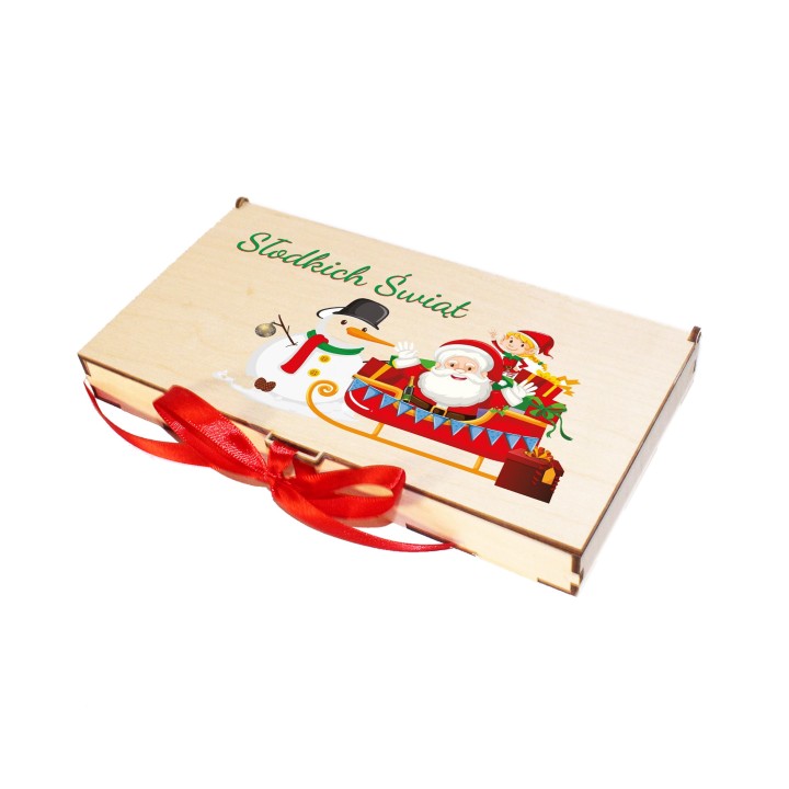 Świąteczne pudełko na słodycze – elegancki prezent z klimatem!