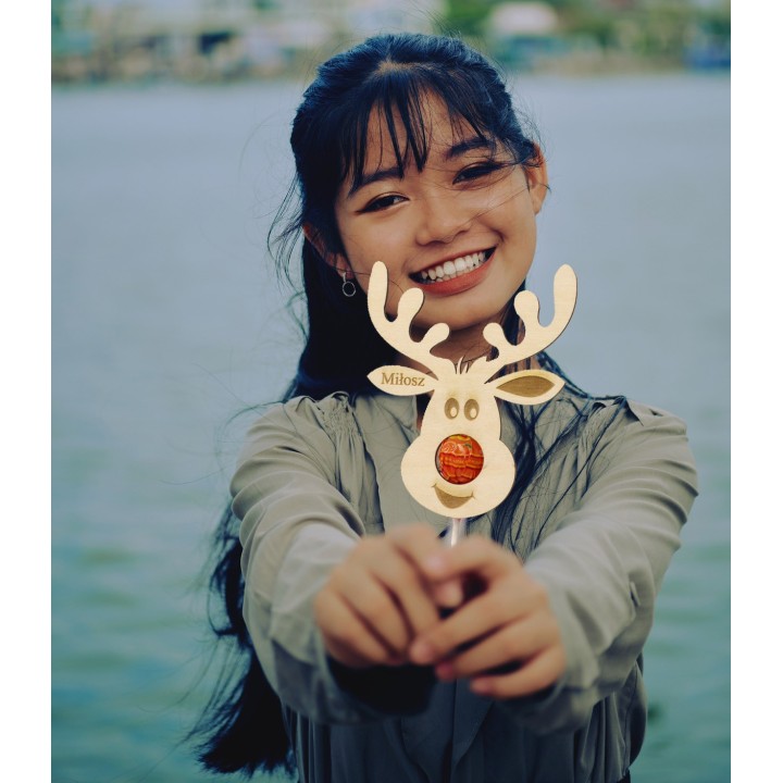 🦌 Renifer na lizaka – wyjątkowy upominek na Boże Narodzenie!