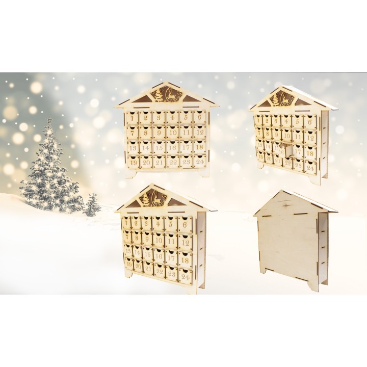 🌟 Kalendarz adwentowy – wyjątkowy sposób na odliczanie do Świąt!