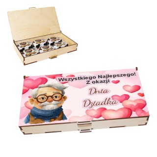 Prezent na Dzień Babci i Dziadka pudełko na słodycze