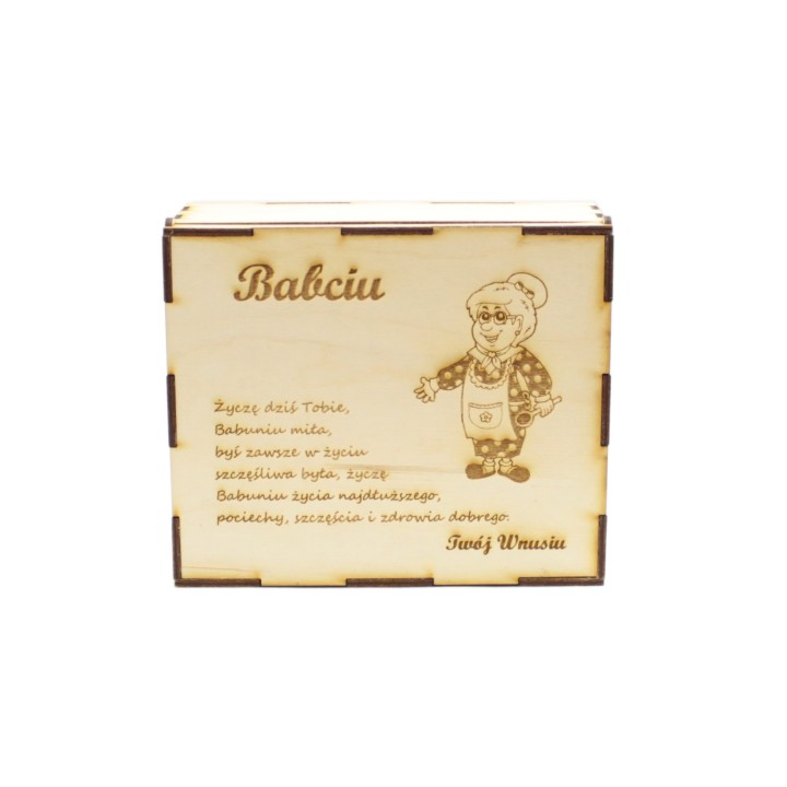 PUDEŁKO NA HERBATĘ DZIEŃ BABCI I DZIADKA PREZENT