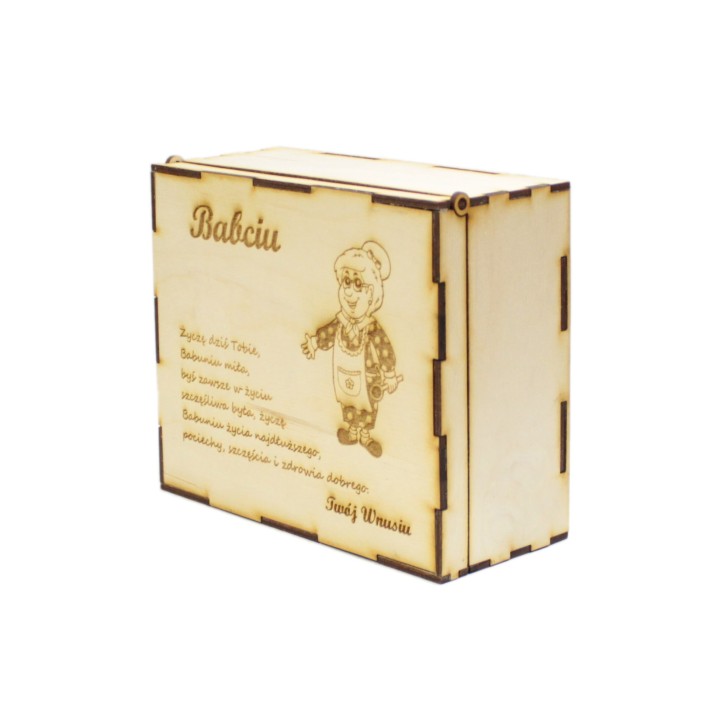 PUDEŁKO NA HERBATĘ DZIEŃ BABCI I DZIADKA PREZENT