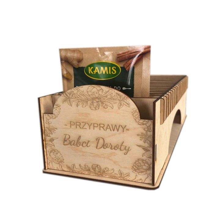 Prezent na Dzień Babci pojemnik na Przyprawy przyprawnik grawer