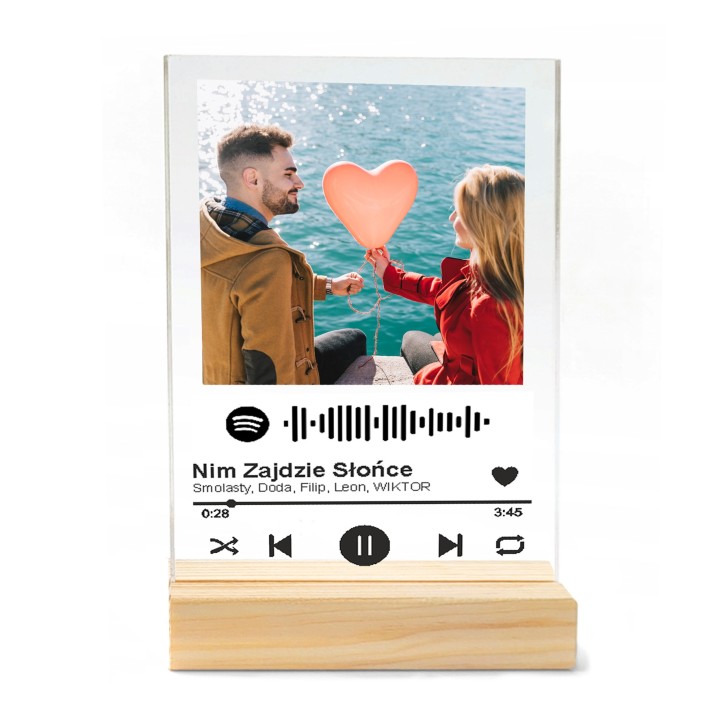 Twoja Ulubiona Chwila Zamknięta w Muzyce- Personalizowana Statuetka Spotify